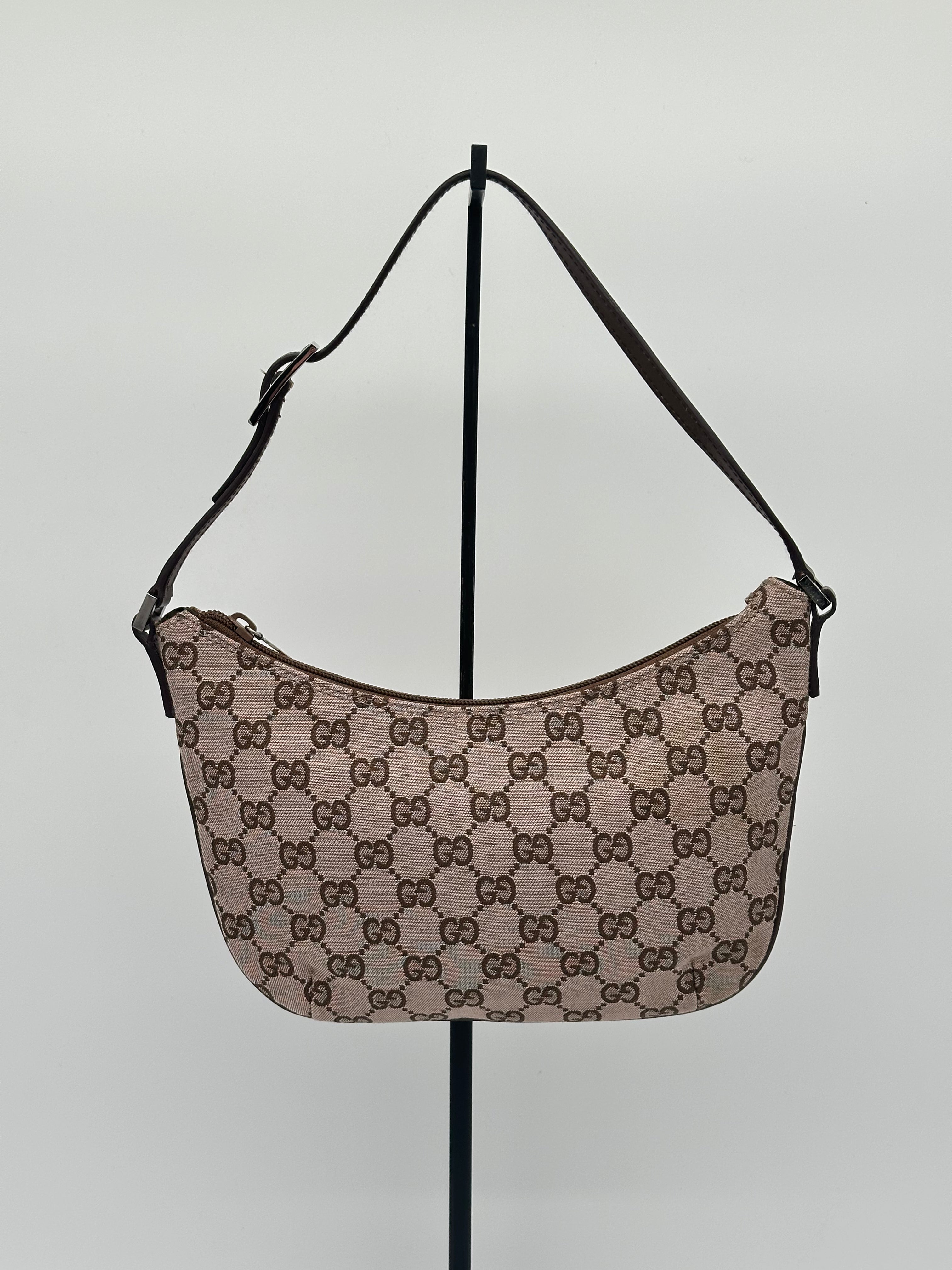 Gucci Canvas Baguette