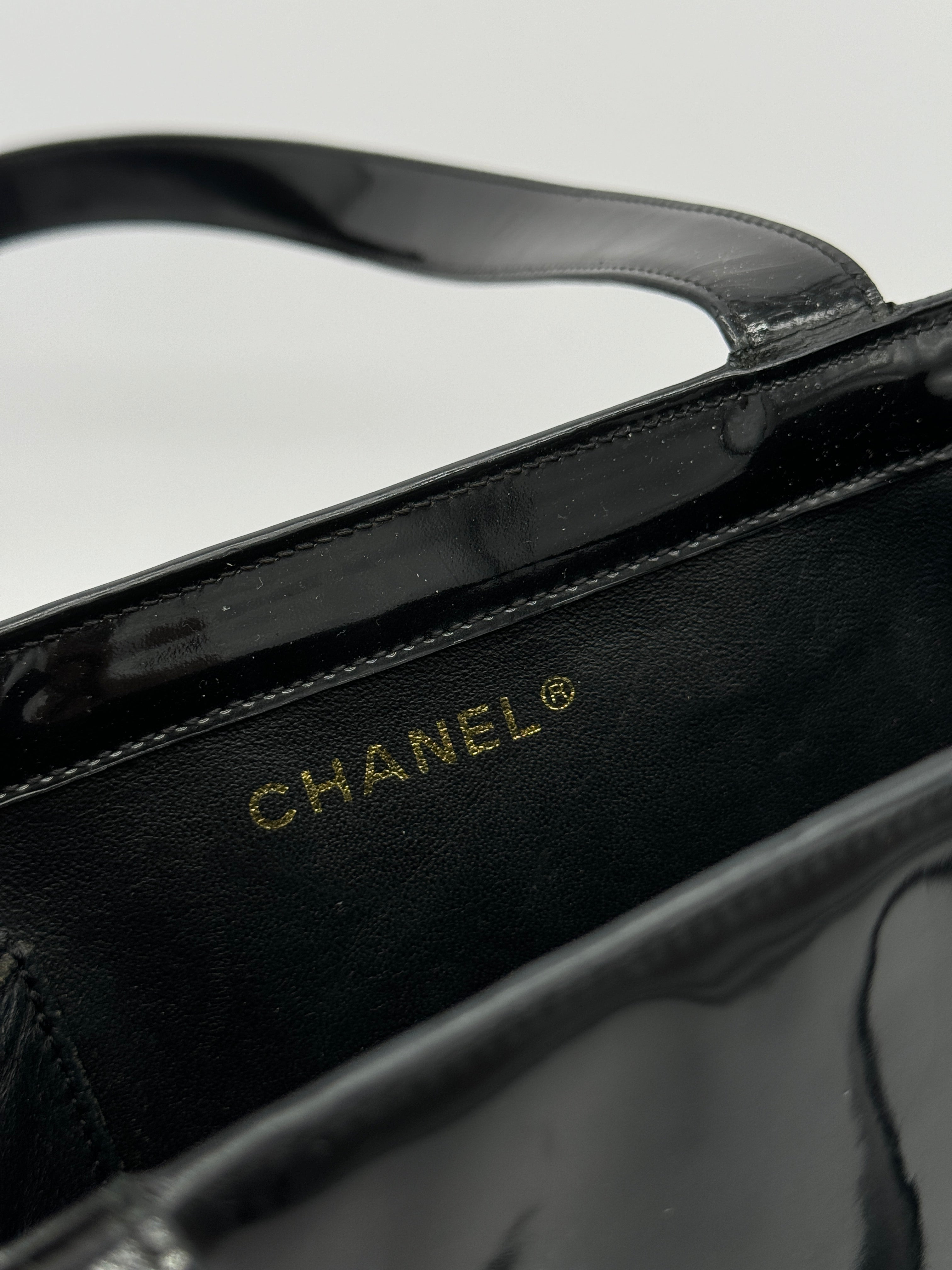 Chanel Patent Leather Shoulder Bag