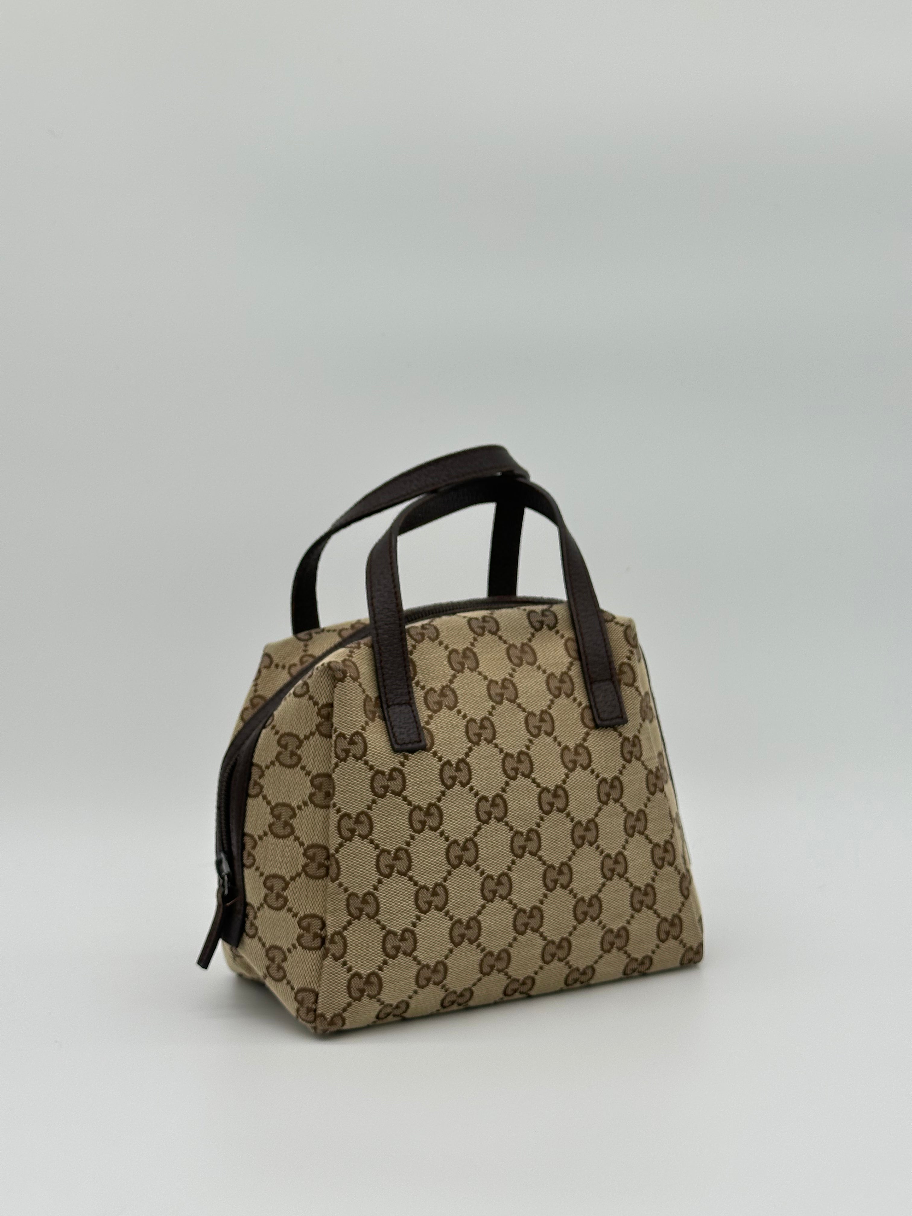 Gucci Mini Canvas Top Handle