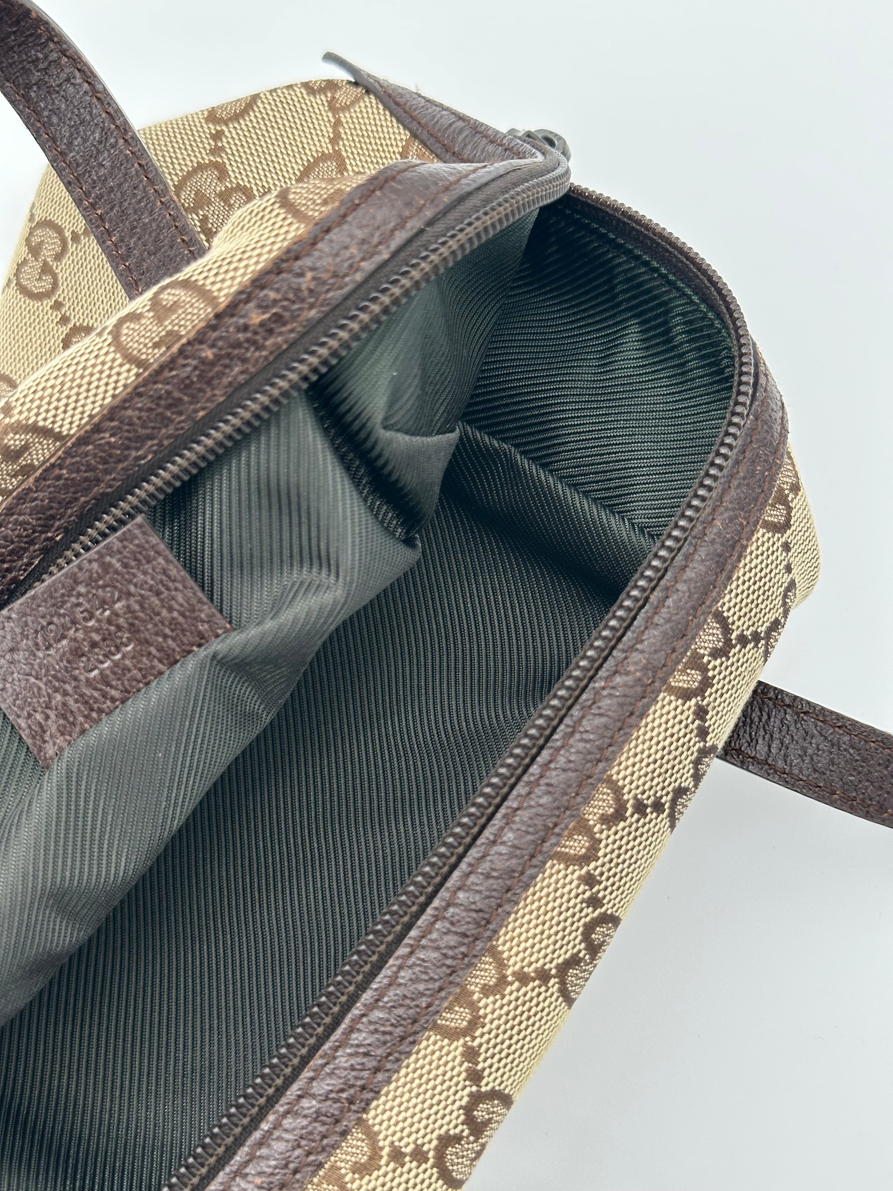 Gucci Mini Canvas Top Handle