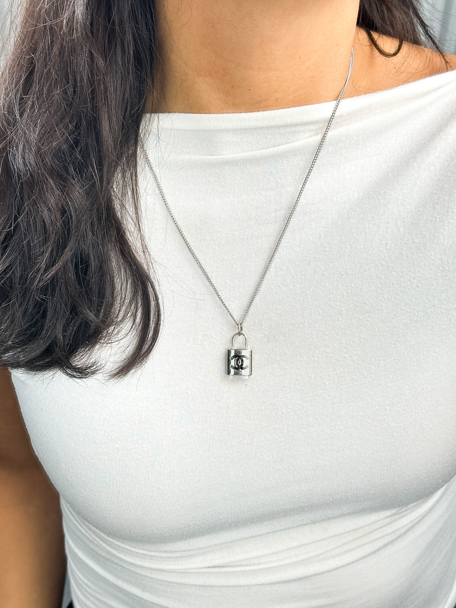 Chanel Lock Necklace