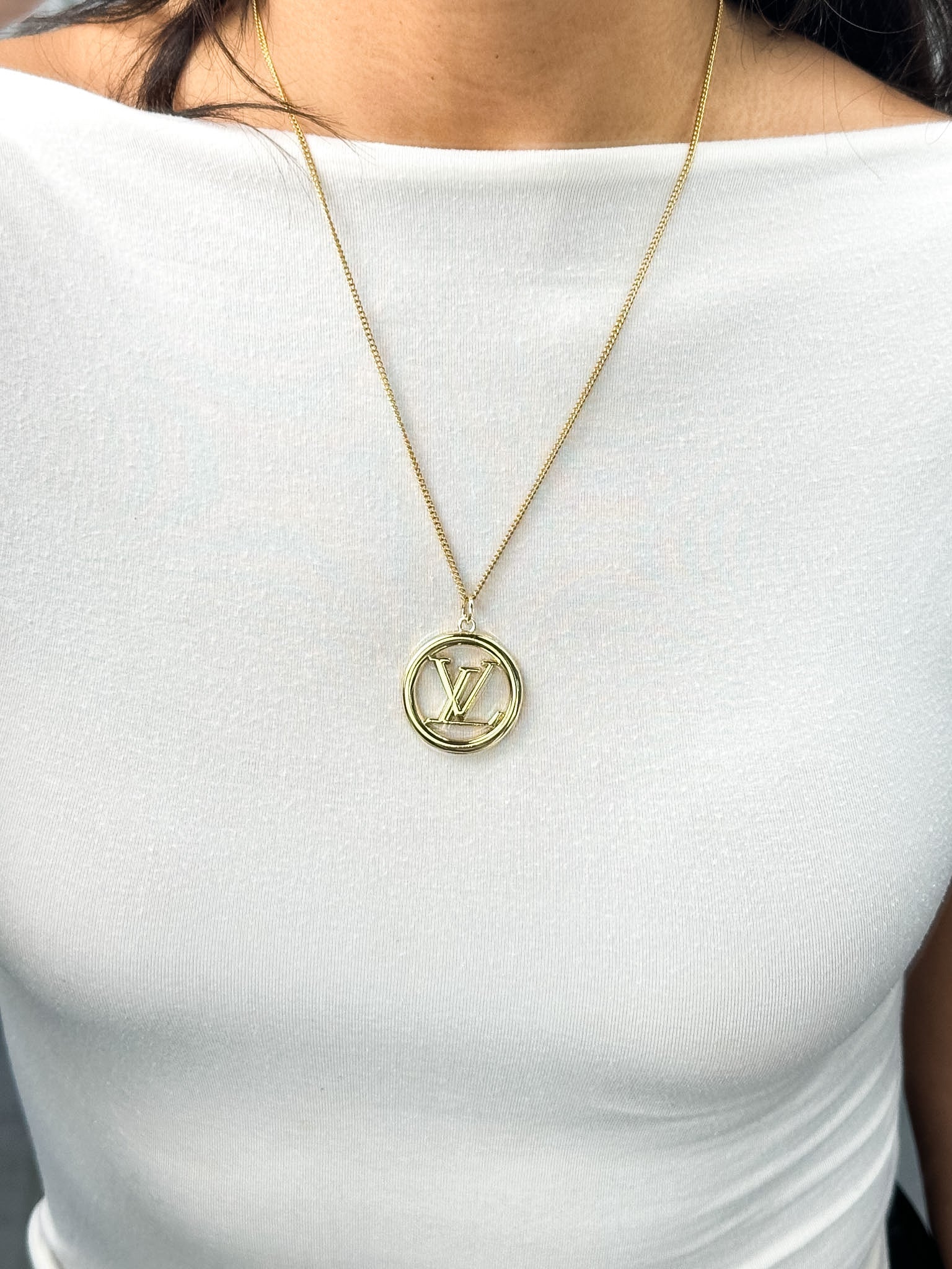 Louis Vuitton Coin Necklace