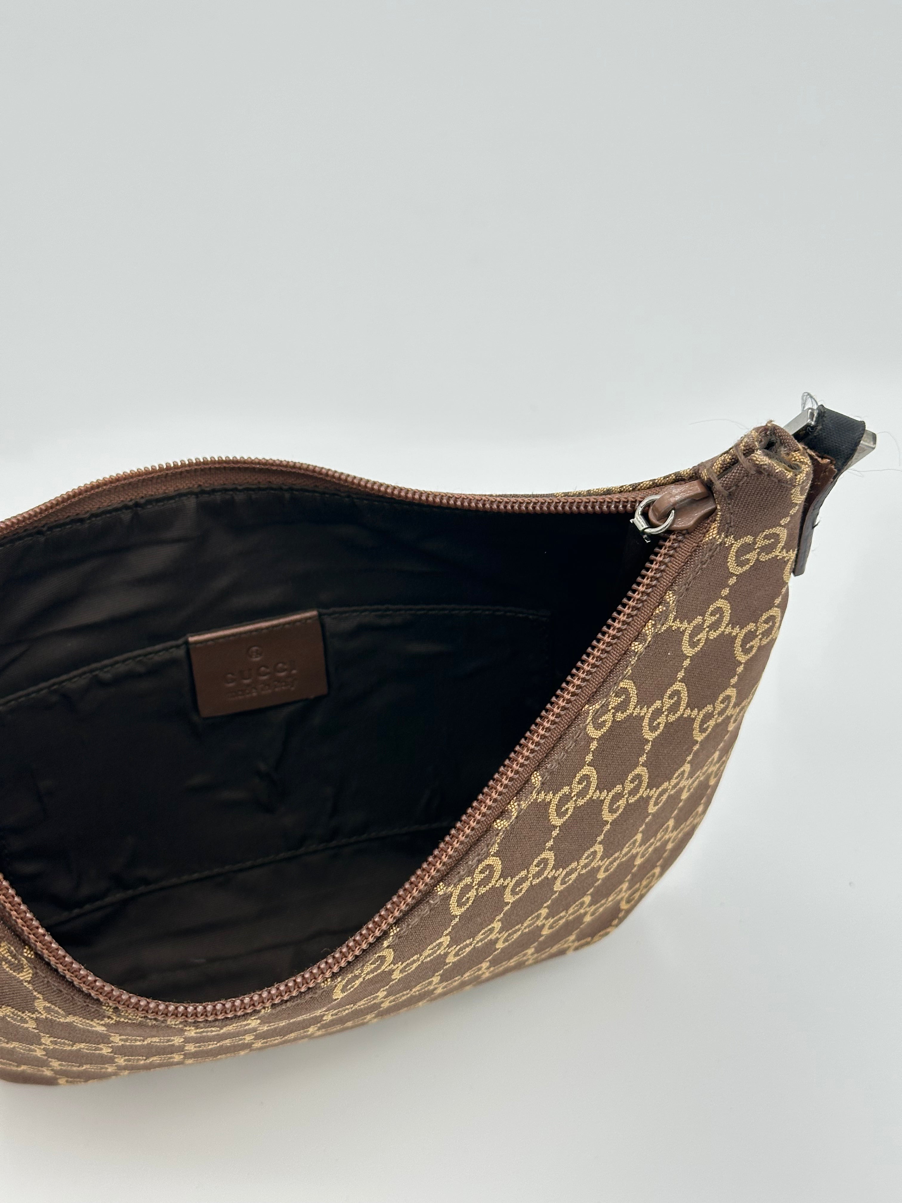 Gucci Canvas Baguette