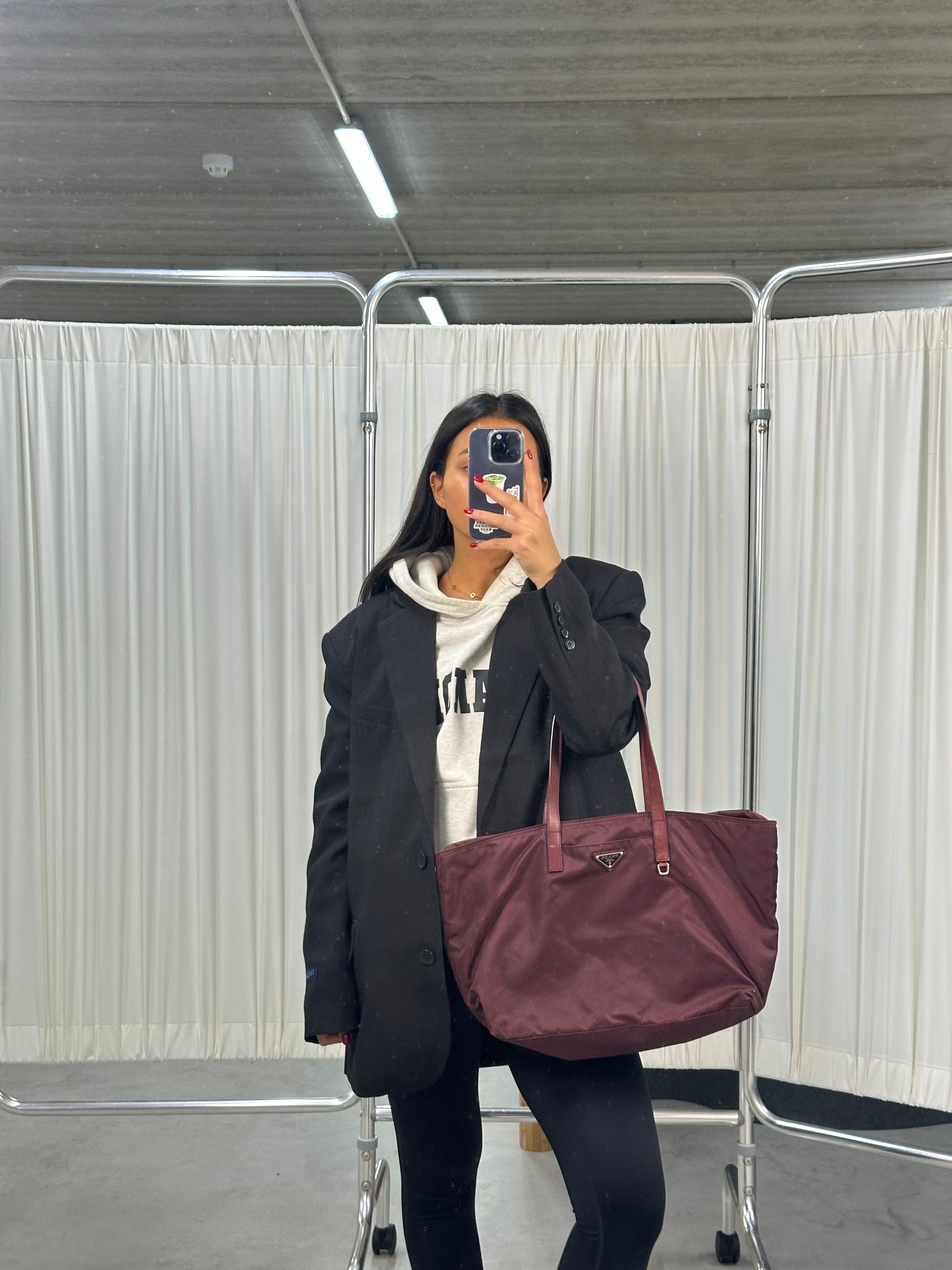 Prada Nylon Tote Bag