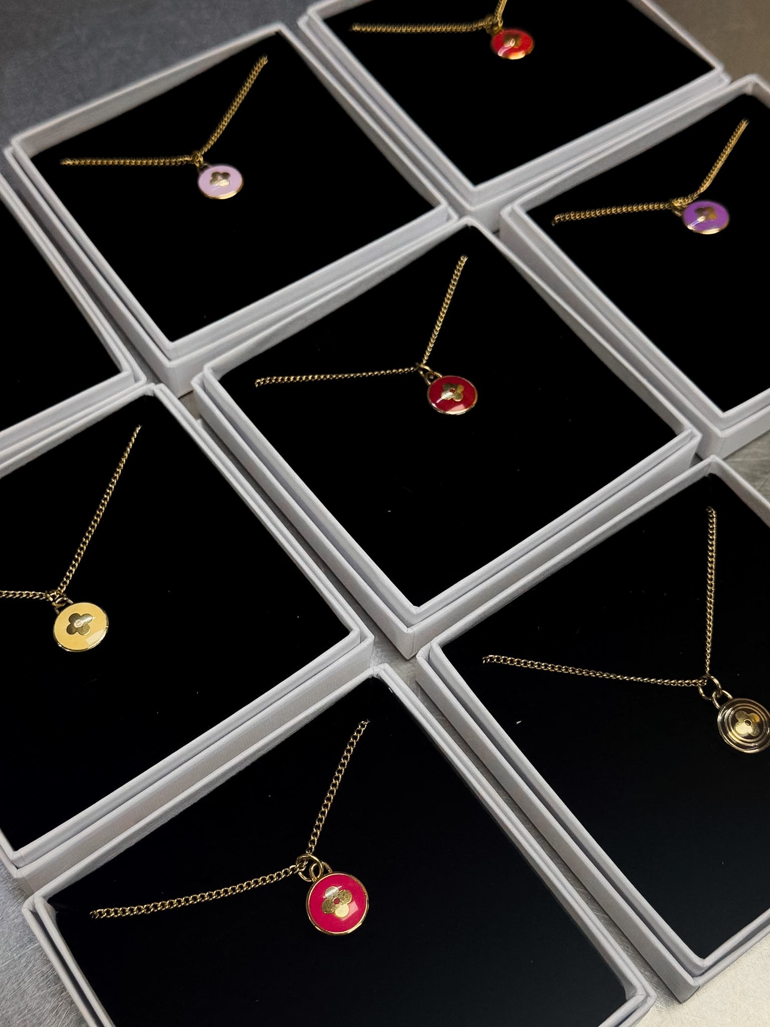 Louis Vuitton Purple Bloom Necklace