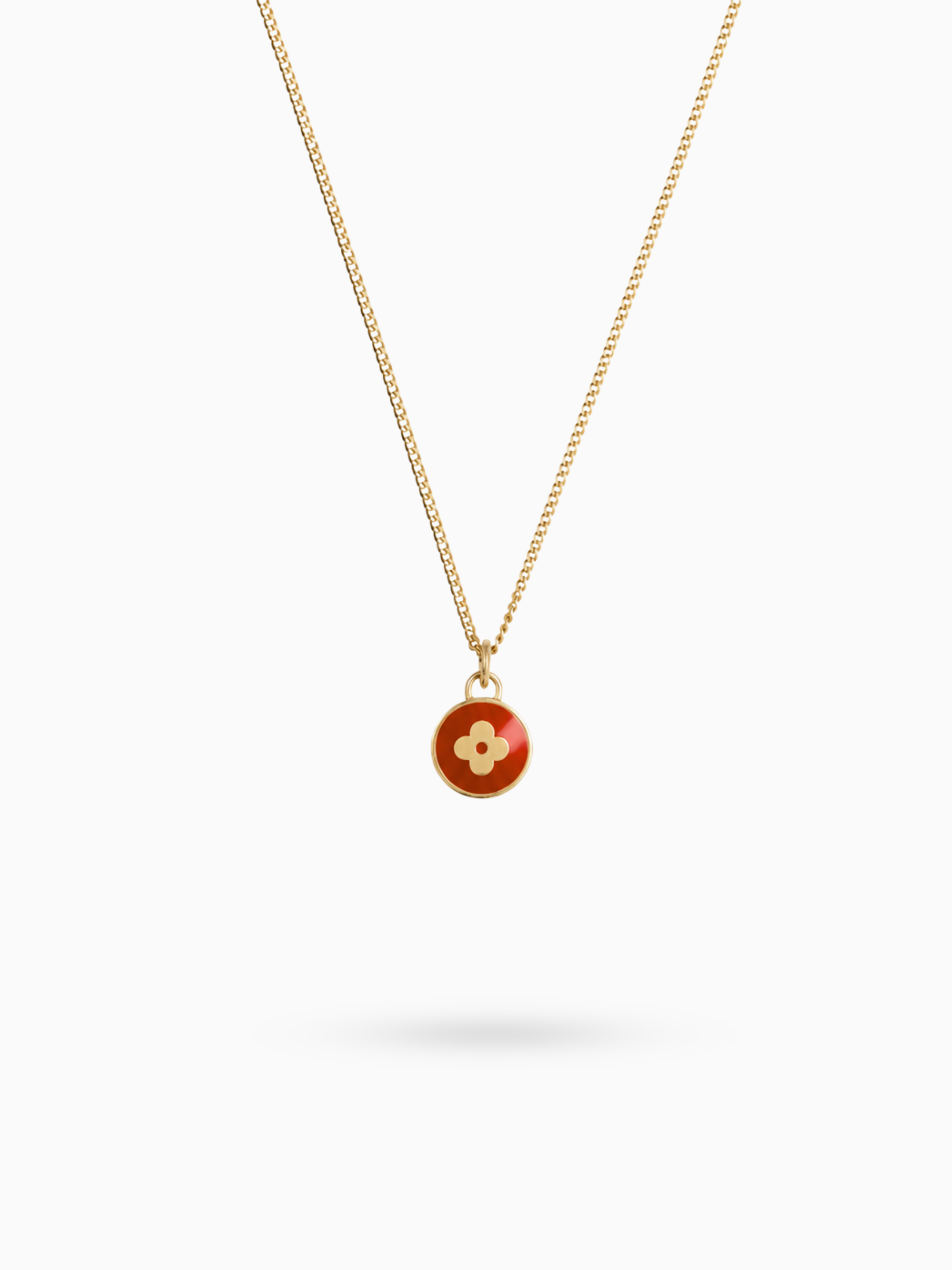 Louis Vuitton Red Bloom Necklace