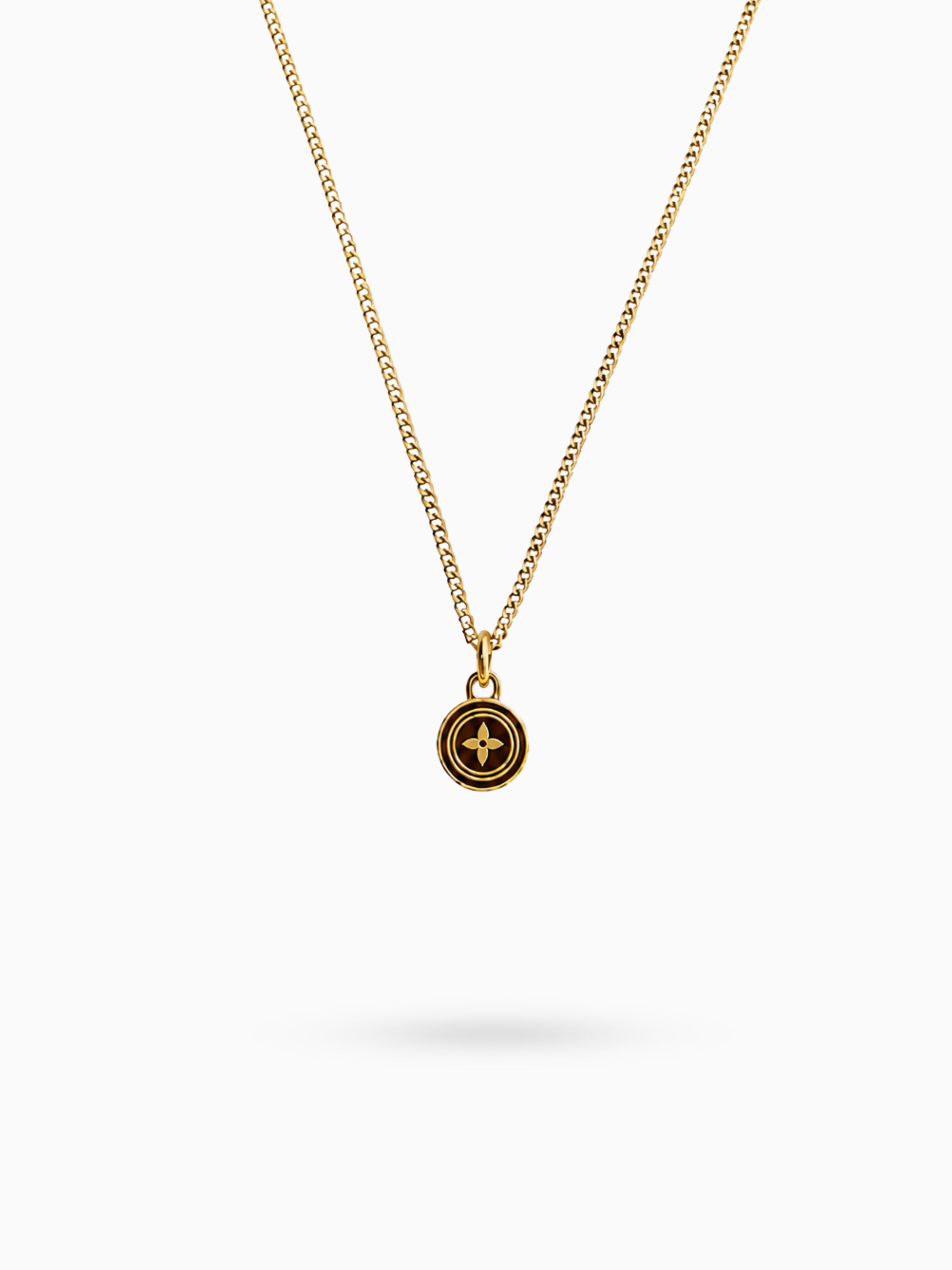 Louis Vuitton Brown Star Necklace