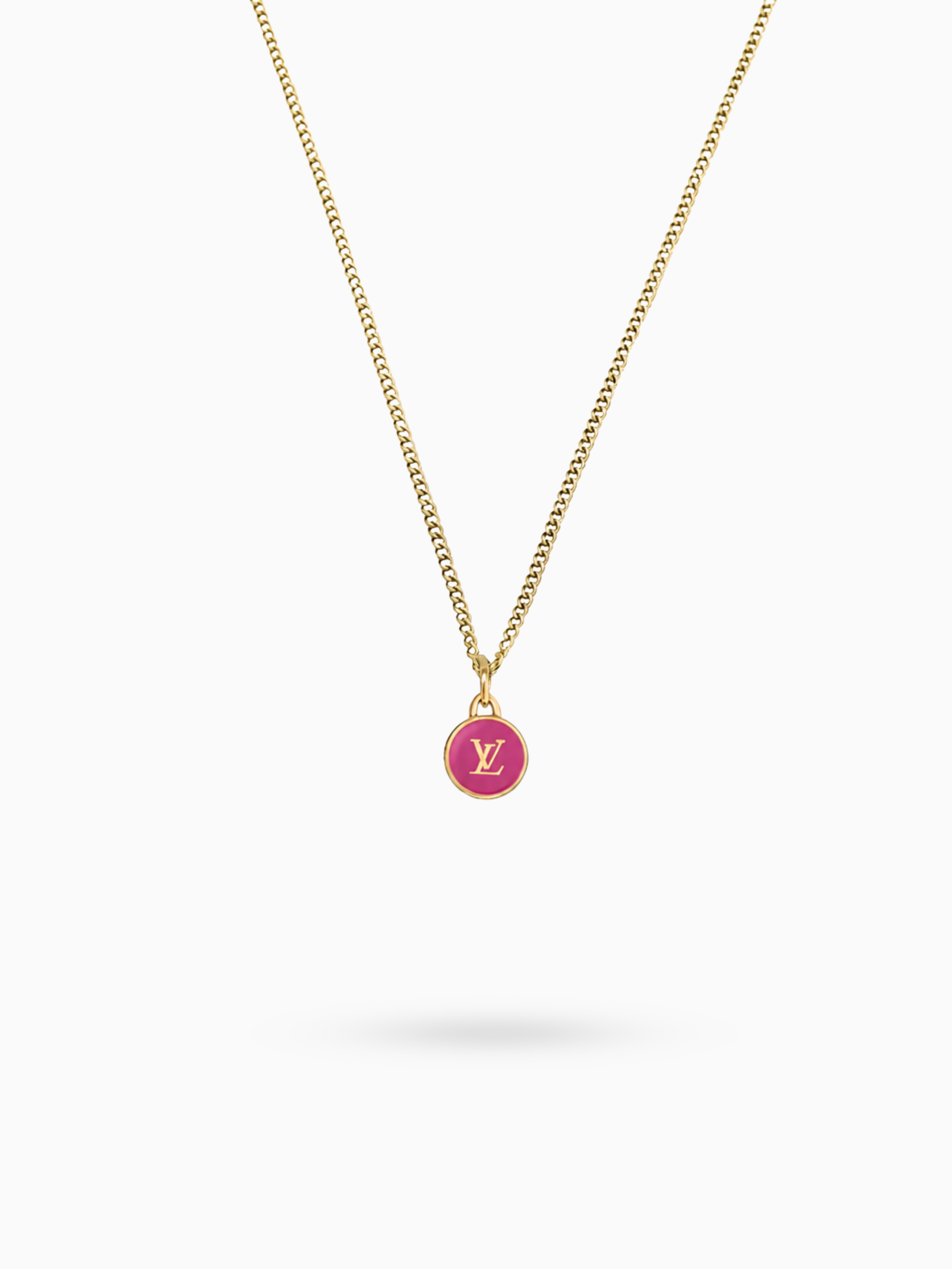 Louis Vuitton Deep Pink Necklace