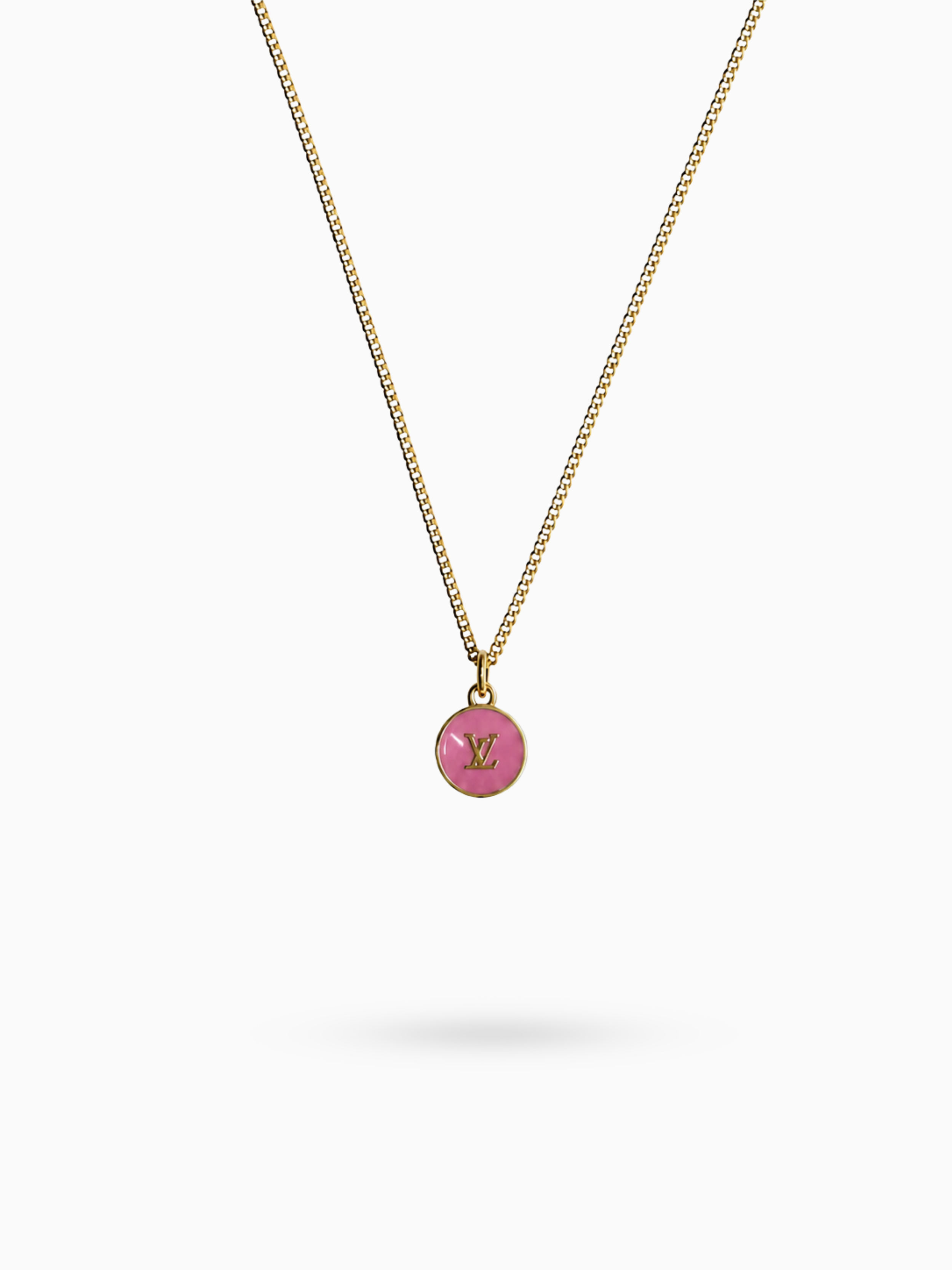 Louis Vuitton Pink Necklace