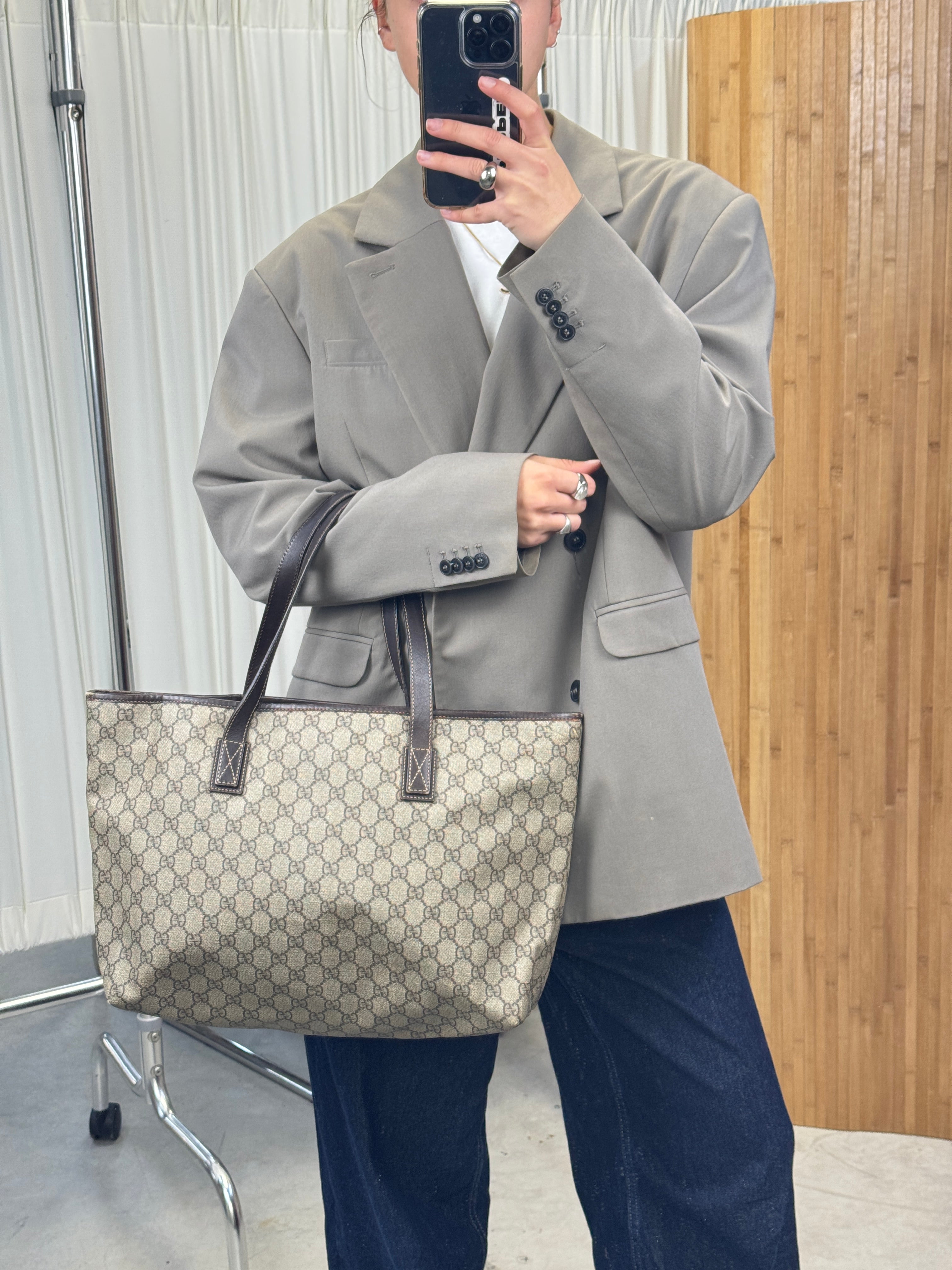 Gucci GG Supreme Tote Bag