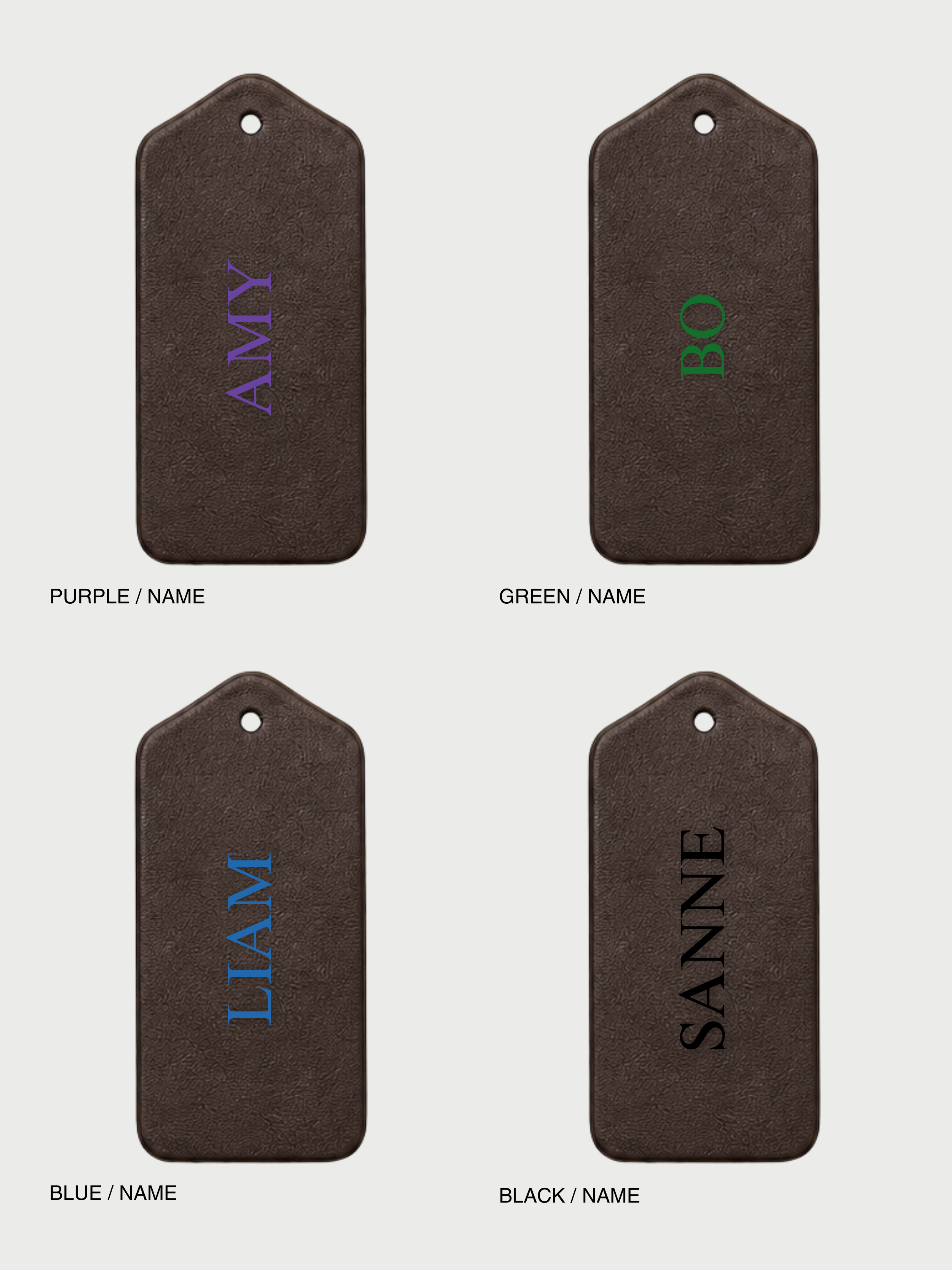 Pepper Hangtag Bag Charm